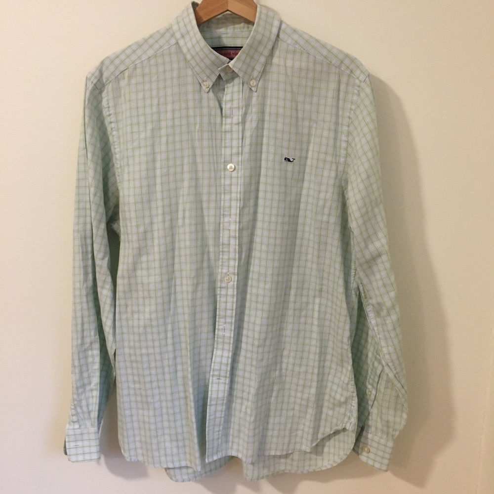Vineyard Vines Gingham Button Up